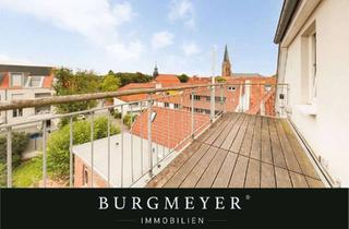 Wohnung mieten in 49808 Lingen, LINGEN: Altbaucharme trifft Innenstadtlage – Stilvolle Wohnung mit Balkon zum Innenhof