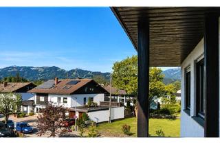 Wohnung mieten in Rotbachweg 18, 87527 Sonthofen, Panorama-Bergblick & Südloggia: Frisch renovierte Wohnung in ruhiger Sackgasse