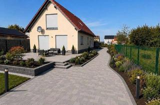 Haus mieten in 04895 Falkenberg, Wohnen im Grünen – Modernes Einfamilienhaus mit bis zu 1.800 m² Grundstück in Falkenberg/Elster