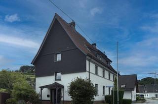 Einfamilienhaus kaufen in 57368 Lennestadt, Zweifamilienhaus mit Potenzial – Doppelhaushälfte in ruhiger Lage von Maumke