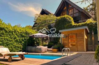 Einfamilienhaus kaufen in 45470 Mülheim, Architektur trifft Privatsphäre – besonderes Einfamilienhaus mit Pool, Sauna und Garten im Grünen