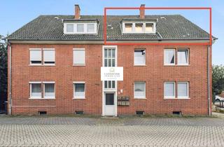 Wohnung kaufen in 49808 Lingen, Charmante Dachgeschosswohnung in ruhiger Lage – ideal als Kapitalanlage