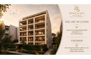 Wohnung kaufen in 61231 Bad Nauheim, ROOT & SKY | 3 Zimmer Residenz | Kurparknähe | Loggia | Premium Lage