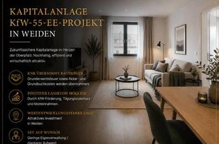 Wohnung kaufen in 92637 Weiden, Kapitalanleger Aufgepasst !! Möblierte 2-Zimmer-Kapitalanlage im KfW-55-EE-Standard in Weiden