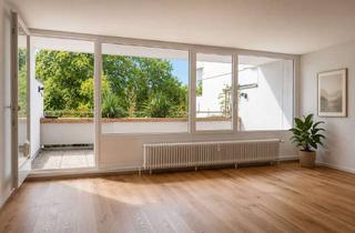 Wohnung kaufen in 74523 Schwäbisch Hall, Stadtnah wohnen mit großer Terrasse - renovierte 2-Zimmerwohnung mit Tiefgaragenstellplatz