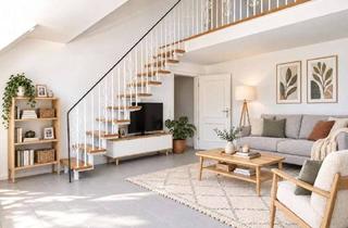 Wohnung kaufen in 42489 Wülfrath, Maisonette-Wohntraum mit Dachterrasse und offener Galerie - mitten im Zentrum