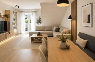Wohnung kaufen in Rotenberger Straße 2+4, 69242 Mühlhausen, Attraktive 3-Zimmer-DG-Wohnung mit Balkon, TG & Stellplatz in Mühlhausen-Rettigheim
