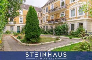 Wohnung kaufen in 20535 Borgfelde, Vermietete 3-Zimmer-Altbauwohnung mit eigenem Garten