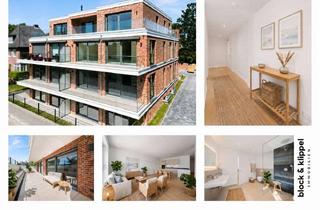 Wohnung kaufen in 24768 Rendsburg, Erste Reihe am Kanal – exklusives Souterrain-Wohnen auf 104 m² mit Südterrasse