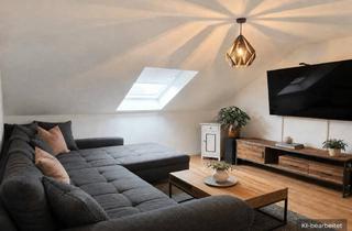Wohnung kaufen in 86495 Eurasburg, Solide vermietete Kapitalanlage in Eurasburg: 3 -Zimmer- Dachgeschoss mit Garage und Gartenanteil