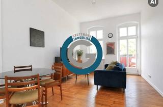 Wohnung kaufen in Kiehlufer, 12059 Neukölln, BLICK AUF‘S WASSER - HEISS BEGEHRTE KIEZ-LAGE - MIT HOLZDIELEN, STUCK & BALKON