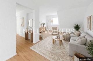 Wohnung kaufen in 97424 Oberndorf, Charmantes Wohnen unterm Dach – kernsanierte Eigentumswohnung mit besonderem Flair in Schweinfurt...