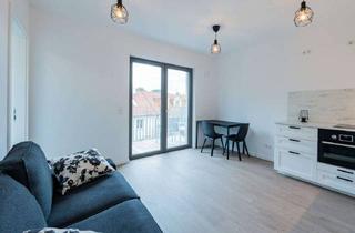 Wohnung kaufen in Am Tierpark 25, 10315 Friedrichsfelde, Bezugsfrei & möbliert: ruhige 1,5-Zimmer-Wohnung im 4. OG mit Balkon