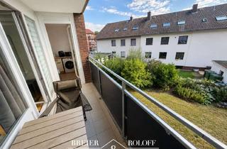 Wohnung mieten in 31542 Bad Nenndorf, Zentral wohnen mit Blick ins Grüne – 2 Zimmer, Balkon und Einbauküche