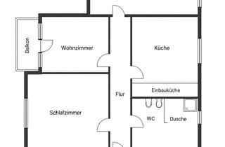 Wohnung mieten in Kreuzkamp 28, 44803 Altenbochum, Altenbochum: 3-Zi. Etagenwohnung mit Balkon und Stellplatz!!