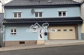 Doppelhaushälfte kaufen in 55743 Idar-Oberstein, Einziehen, loskochen & wohlfühlen: Modernisiertes XL-Haus mit Traumküche, Komfort-Garage & Garten