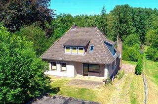 Einfamilienhaus kaufen in 29664 Walsrode, Architektenhaus zentral in Walsrode – 3.345 m² Waldrandlage mit Bachlauf & Obstbäumen