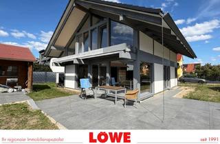 Einfamilienhaus kaufen in 14974 Ludwigsfelde, Modernes Einfamilienhaus in Fachwerk-Holz-Glasarchitektur in unmittelbarer Seenähe!