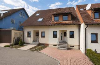 Haus kaufen in 75181 Buckenberg, Ruhe vor der Haustür, Stadt in Reichweite – Reihenmittelhaus in Pforzheim-Hagenschießsiedlung