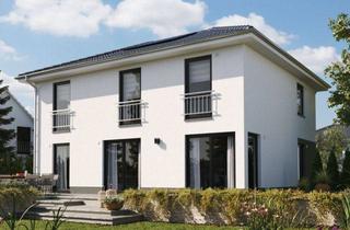 Villa kaufen in 66386 St. Ingbert, Exclusive Wohngegend in Oberwürzbach, Stadtvilla in Hangbauweise, Massivhaus Eff55 in einer Sackgasse, Preis incl. Grundstück