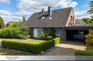 Einfamilienhaus kaufen in 26188 Edewecht, Solides Einfamilienhaus in ruhiger Lage zwischen Bad Zwischenahn und Edewecht, Obj. 10081