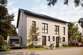 Haus kaufen in Gottfried-Keller-Straße 16, 65479 Raunheim, Bereits im Bau: Wald vor der Tür. 164 m² Wohnfläche dahinter. – Neubau für die ganze Familie.