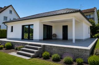 Haus kaufen in 55442 Stromberg, Sicher, massiv, preiswert: Neubau-Bungalow zum Wohlfühlen!