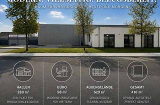 Büro zu mieten in 41751 Viersen, vielseitige Nutzung, Gewerbehalle mit Büro und Außenfläche, verkehrsgünstige Lage