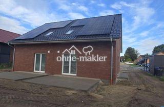 Doppelhaushälfte kaufen in 21726 Oldendorf, A+ Neubau-DHH bei Stade - PV, Speicher, Wärmepumpe, 5% AfA möglich