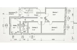 Wohnung mieten in 60385 Bornheim, EBZ nach Modernisierung! 3-ZKB im Altbau in F-Bornheim