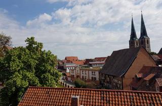 Wohnung mieten in Damm 15a, 06484 Quedlinburg, Dachgeschosswohnung mit wunderschönem Ausblick über die Weltkulturerbestadt !