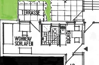Wohnung mieten in Kandinskystr. 1-3, 74653 Künzelsau, Möblierte 1-Zimmer-Terrassenwohnung in Künzelsau / Taläcker