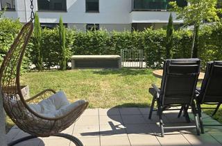 Wohnung mieten in Moselstraße 4a, 64625 Bensheim, Hochwertig möblierte 2-Zi.-Wohnung mit Privatgarten, Terrasse, TG & Smart Home
