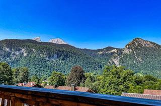 Wohnung mieten in 83471 Schönau, 2-Zimmer-Dachgeschosswohnung in Schönau am Königssee mit Blick auf Watzmann und Grünstein