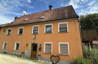 Bauernhaus kaufen in 96196 Wattendorf, ehemaliger Bauernhof mit Scheune, großer LWF u. Gebäuden zur Brennholzverarbeitung