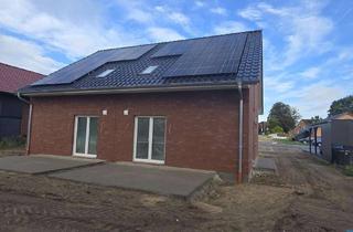 Haus kaufen in 21726 Oldendorf, A+ Neubau-DHH bei Stade - PV, Speicher, Wärmepumpe, 5% AfA möglich