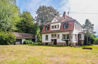 Villa kaufen in 97833 Frammersbach, Historische Villa mit großem Pool, Parkgrundstück & privatem Bachzugang in Frammersbach
