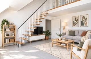 Wohnung kaufen in 42489 Wülfrath, Maisonette-Wohntraum mit Dachterrasse und offener Galerie - mitten im Zentrum
