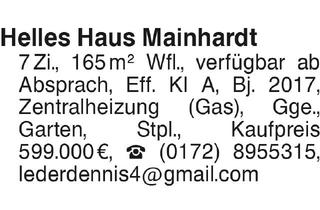 Immobilie kaufen in 74535 Mainhardt, Helles Haus Mainhardt