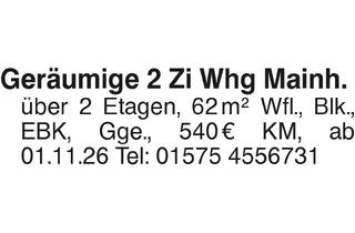 Wohnung mieten in 74535 Mainhardt, Geräumige 2 Zi Whg Mainh.