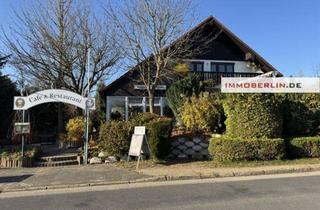 Gewerbeimmobilie kaufen in 15306 Falkenhagen, IMMOBERLIN.DE - Etablierte Gastronomie mit Einliegerwohnung & Südgarten