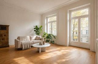 Wohnung kaufen in 63450 Hanau, Juwel am Hanauer Schlossgarten: Top-sanierte 4-Zi-Altbauwohnung - Provisionsfrei