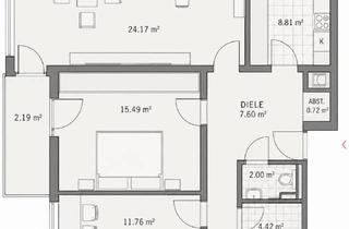 Wohnung kaufen in 83224 Grassau, 3-Zi. Erdgeschoss-Wohnung mit Balkon, sofort beziehbar