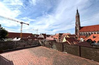 Wohnung kaufen in Nahensteig 188 A, 84028 Altstadt, Top Lage, 50 qm Dachterrasse mit herrlichen Blick über die Altstadt