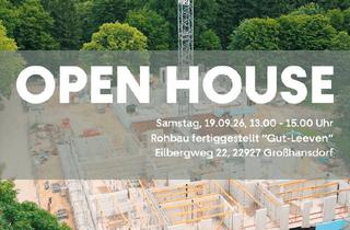 Wohnung kaufen in Eilbergweg 22, 22927 Großhansdorf, OPEN HOUSE | Idyllische Neubau-Gartenwohnung im "Gut-Leeven"