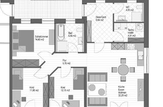 Wohnung kaufen in 85435 Erding, Mehr Raum fürs Familienleben: 4-Zimmer-Neubau mit 2 Balkonen