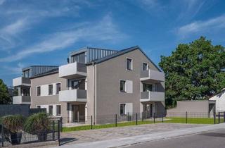 Wohnung kaufen in 85599 Parsdorf, Bezugsfertig: Neubau DG Wohnung mit Balkon + EBK in Parsdorf bei München | KfW-40-QNG - WE 12
