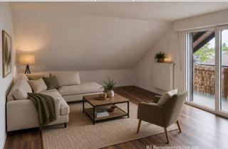 Wohnung mieten in 53797 Lohmar, 3-Zimmer-Dachgeschosswohnung mit Balkon und zwei Stellplätzen