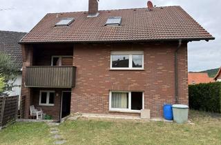 Haus kaufen in 36205 Sontra, Zweifamilienhaus mit 2 Garagen und Garten