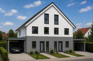 Doppelhaushälfte kaufen in Sudetenstraße 19, 64625 Bensheim, Neubauprojekt: Doppelhaushälfte ca. 135m² WF KfW40 QNG